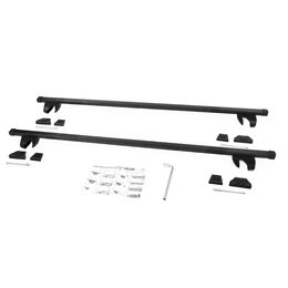 Багажник на рейлинги Amos Alfa для MERCEDES M-CLASS W163 КРОССОВЕР 1998-2005 5 дв., с прямоугольными дугами 140 см в пластике