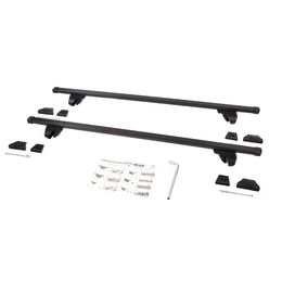 Багажник на рейлинги Amos Alfa для FORD EXPLORER КРОССОВЕР 2002-2005 5 дв., с прямоугольными дугами 130 см в пластике