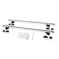 Багажник на рейлинги Amos Alfa для OPEL FRONTERA A КРОССОВЕР 1991-1998 3 дв. 5 дв., с аэродинамическими дугами 55 мм х 120 см с замками