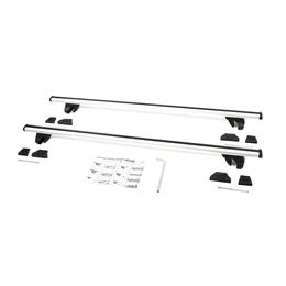 Багажник на рейлинги Amos Alfa для MERCEDES VIANO W638 МИНИВЭН 1996-2003 5 дв., с аэродинамическими дугами 55 мм х 165 см без замка