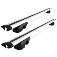 Багажник Amos Nowy для MERCEDES-BENZ VITO W639 МИНИВЭН 2003- 4 дв. 5 дв., с серебристыми крыловидными дугами 80 мм х 165 см с замками