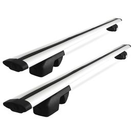 Багажник Amos Nowy для SEAT EXEO СЕДАН УНИВЕРСАЛ 2008- 4 дв. 5 дв., с серебристыми крыловидными дугами 80 мм х 120 см без замков