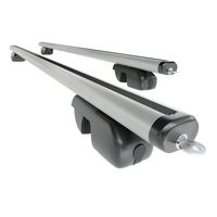 Багажник Amos Nowy для DACIA DUSTER КРОССОВЕР 2010-2015 5 дв., с аэродинамическими дугами 53 мм х 120 см с замками