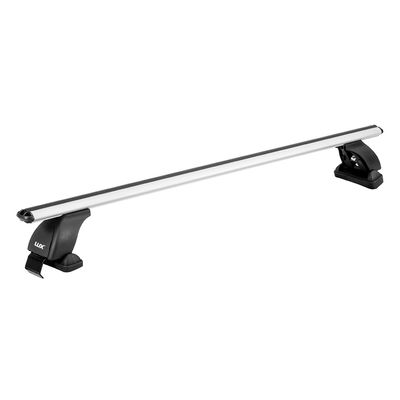 Багажник на крышу для CHEVROLET AVEO T250 ХЭТЧБЕК 2006-2001, с дугами 1,1м аэро-классик, скобой за дверной проем