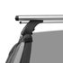 Багажник на крышу для TOYOTA PRIUS III XW30 ХЭТЧБЕК 2009-2015, с дугами 1,2м аэро-трэвэл, скобой за дверной проем Lux фото 1 заказать - Интернет-магазин Msk-Auto.com