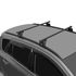 Багажник на крышу для HAVAL H5 ВНЕДОРОЖНИК 2020- с низкими рейлингами, дуги 1,1м прямоугольные, на интегрированные рейлинги, черный Lux фото 6 заказать - Интернет-магазин Msk-Auto.com