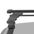 Багажник на крышу для NISSAN X-TRAIL T32 2014- без рейлингов, с дугами 1,1м прямоугольными, в штатные места Lux фото 1 заказать - Интернет-магазин Msk-Auto.com