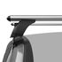 Багажник на крышу для RENAULT KAPTUR I 2016- без рейлингов, с дугами 1,2м аэро-классик, скобой за дверной проем Lux фото 1 заказать - Интернет-магазин Msk-Auto.com