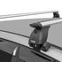 Багажник на крышу для RENAULT KAPTUR I 2016- без рейлингов, с дугами 1,2м аэро-трэвэл, скобой за дверной проем Lux фото 2 заказать - Интернет-магазин Msk-Auto.com