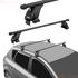 Багажник на крышу для TOYOTA ALPHARD МИНИВЭН 2002-2008, дуги 1,3м прямоугольные, скобой за дверной проем, черный Lux фото 6 заказать - Интернет-магазин Msk-Auto.com