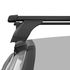 Багажник на крышу для LEXUS IS III СЕДАН 2013-2020, дуги 1,1м прямоугольные, скобой за дверной проем, черный Lux фото 1 заказать - Интернет-магазин Msk-Auto.com