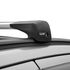 Багажник на крышу для AUDI Q5 I ВНЕДОРОЖНИК 2008-2015 с низкими рейлингами, дуги аэро-трэвэл, на интегрированные рейлинги, серый Lux фото 2 заказать - Интернет-магазин Msk-Auto.com