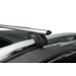 Багажник на рейлинги LUX с дугами 1,3м аэродинамическими (73мм), черными Lux фото 2 заказать - Интернет-магазин Msk-Auto.com