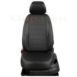 Авточехлы для NISSAN ALMERA 2013- задняя спинка сплошная