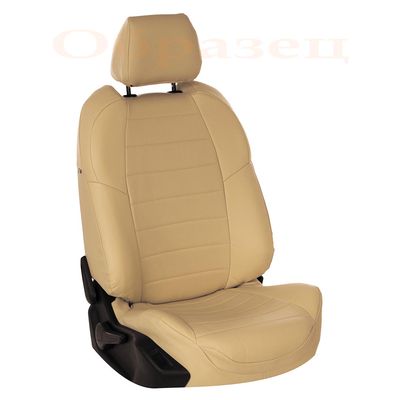 Чехлы из экокожи OPEL ASTRA H 2004-2014, бежевый/бежевый Чехлы из экокожи OPEL ASTRA H 2004-2014, бежевый/бежевый