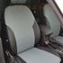 Чехлы на сиденья из экокожи для SKODA OCTAVIA III, A7 2013- с подлокотником, чёрный/серый  фото 1 заказать - Интернет-магазин Msk-Auto.com