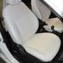 Авточехлы для CHERY TIGGO 2 2014- crossover задняя спинка сплошная, чёрный/белый/белый CarFashion фото 2 заказать - Интернет-магазин Msk-Auto.com