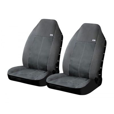 Чехлы на сиденья водоотталкивающая ткань «EXPLORER FRONT», чёрный/чёрный, универсальные, 10081