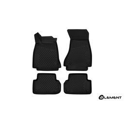 Коврики 3D в салон для AUDI A4 СЕДАН 2016-, Avant, Allroad