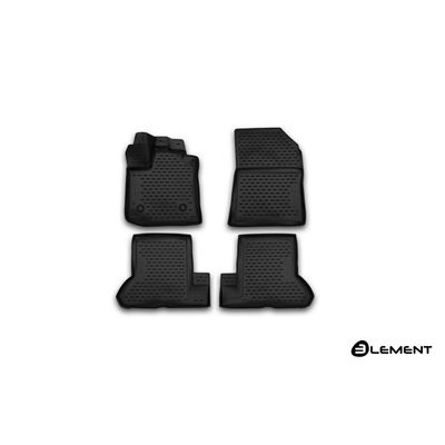 Коврики 3D в салон для RENAULT DOKKER 2018-