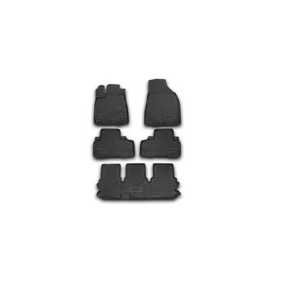 Коврики в салон TOYOTA HIGHLANDER III 2014-2016