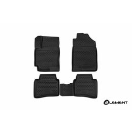 Коврики 3D в салон для KIA RIO X-LINE IV ХЭТЧБЕК 2017-