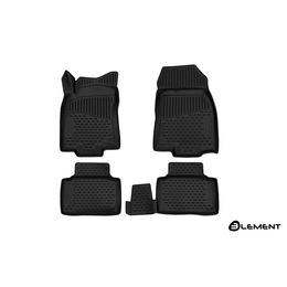 Коврики 3D в салон для RENAULT KOLEOS 2017-