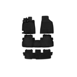 Коврики 3D в салон для TOYOTA HIGHLANDER 2010-2014