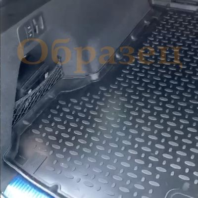 Коврик в багажник OPEL ASTRA J седан 2012-, с запаской, полиуретан