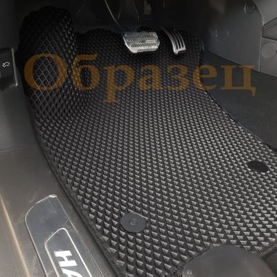 Коврики ЕВА в салон для MERCEDES E-CLASS W213 2016-, EVA, Чёрный