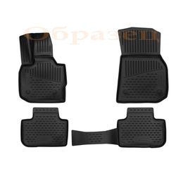 Коврики 3D в салон для GREAT WALL HOVER M4 2012-, полиуретан, чёрные