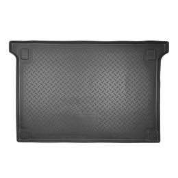 Коврик в багажник для Citroen Berlingo (B9) (2008-) (пасс., 4 дв.) / Peugeot Partner Tepee (B9) (2008-) Полиуретан Чёрный