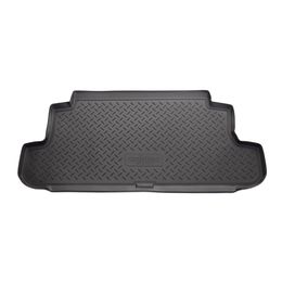Коврик в багажник для Lada 2121 Нива (1977-) (3 двери) Полиуретан Чёрный
