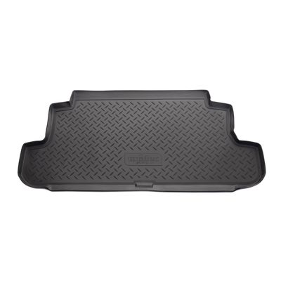 Коврик в багажник для Lada 2121 Нива (1977-) (3 двери) Полиуретан Чёрный
