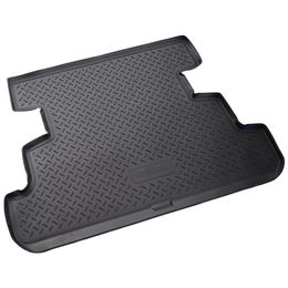 Коврик в багажник для Lada 2131 Нива (1995-2016) (5 дверей) Полиуретан Чёрный