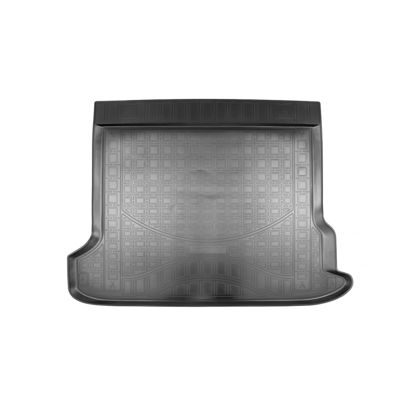 Коврик в багажник для Toyota LC-150 Prado (J150) (2017) (5 мест) Полиуретан Чёрный