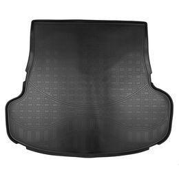 Коврик в багажник для KIA Stinger (2017-) Полиуретан Чёрный