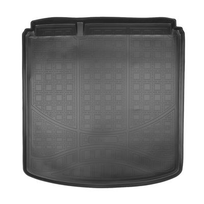 Коврик в багажник Opel Astra J SD (2012-) (с докаткой) Полиуретан Чёрный