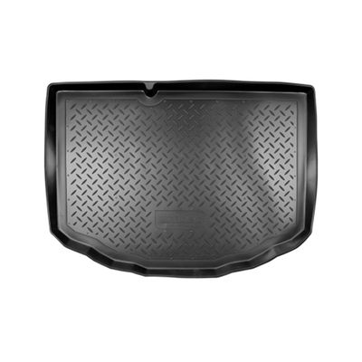 Коврик в багажник для Citroen C3 HB (2004-) Полиуретан Чёрный
