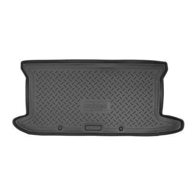 Коврик в багажник для Toyota Yaris (2005-) Полиуретан Чёрный