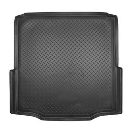 Коврик в багажник для Skoda Superb (2008-) Полиуретан Чёрный