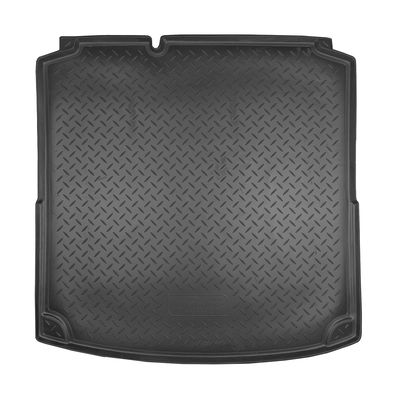 Коврик в багажник для Volkswagen Jetta SD (2011-) Полиуретан Чёрный