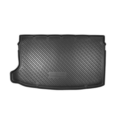 Коврик в багажник для Volkswagen T-Cross (2018-) (на верхнюю полку) Полиуретан Чёрный