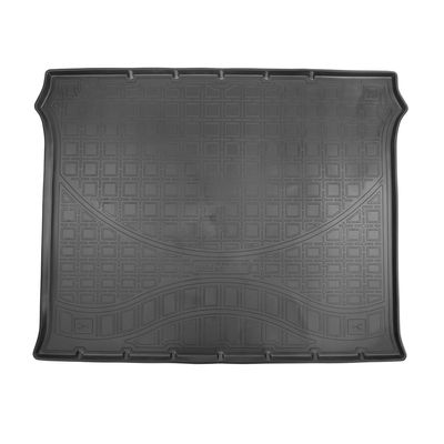 Коврик в багажник для Fiat Doblo (2015-) Полиуретан Чёрный