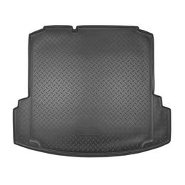 Коврик в багажник для Volkswagen Jetta SD (2011-) (c ушами) Полиуретан Чёрный