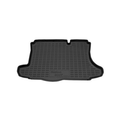 Коврик в багажник для Ford Fusion I I Рестайлинг хэтчбек 5 дв. 2002-2012, пластиковый коврик багажника