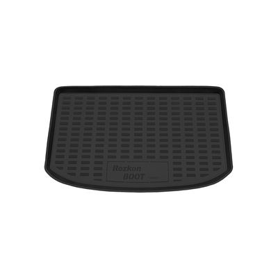 Коврик в багажник для Kia Soul II II Рестайлинг хэтчбек 5 дв. 2013-2019, полиуретановый коврик багажника
