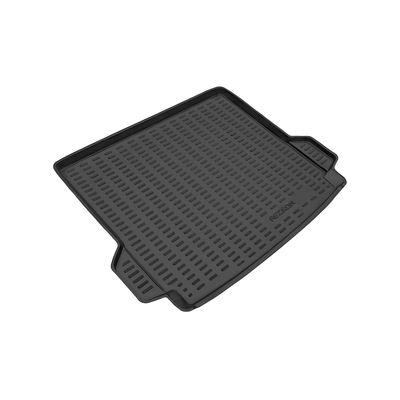 Коврик в багажник для BMW X3 III (G01) III (G01) Рестайлинг внедорожник 5 дв. 2017-2024, комплектация с запасным колесом, пластиковый коврик багажника