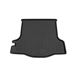 Коврик в багажник для Renault Logan II II Рестайлинг седан 2012-2022, пластиковый коврик багажника