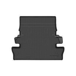 Коврик в багажник для Toyota Land Cruiser 200 Series 200 Series Рестайлинг 1 внедорожник 5 дв. 2007-2015, 7 мест Lexus LX 570, полиуретановый коврик багажника
